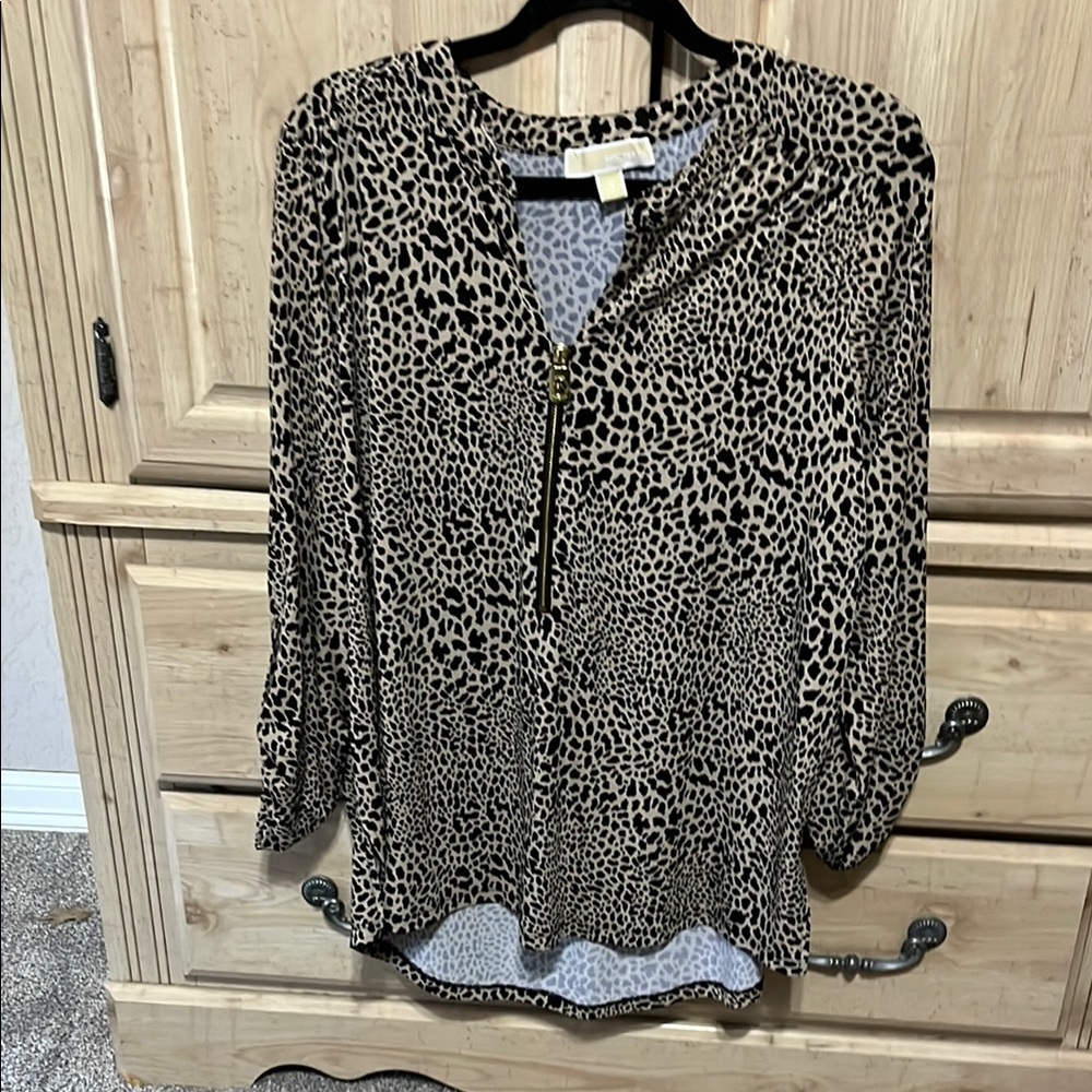Leopard Print Women's Top